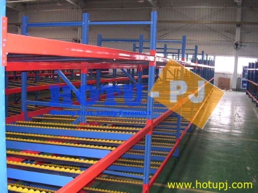 Kệ con lăn, giá kệ con lăn, kệ kho Gravity self-slide racking